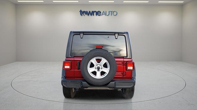 used 2021 Jeep Wrangler car, priced at $26,820