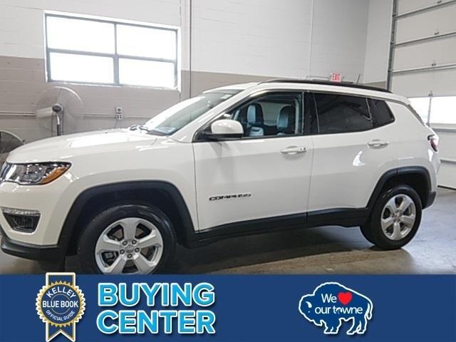 used 2021 Jeep Compass car, priced at $19,632