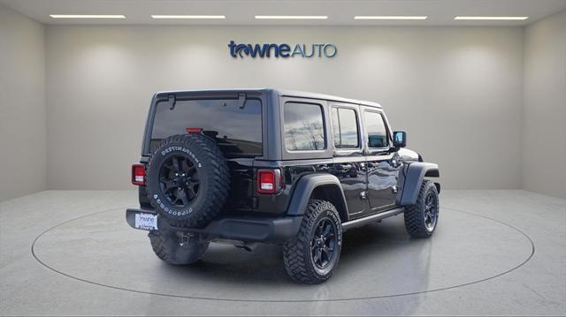 used 2021 Jeep Wrangler car, priced at $29,377