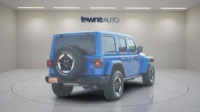 used 2021 Jeep Wrangler Unlimited car, priced at $41,886