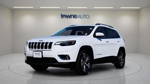 used 2021 Jeep Cherokee car, priced at $23,774