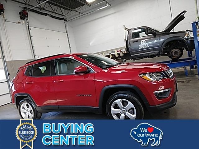 used 2021 Jeep Compass car, priced at $19,543