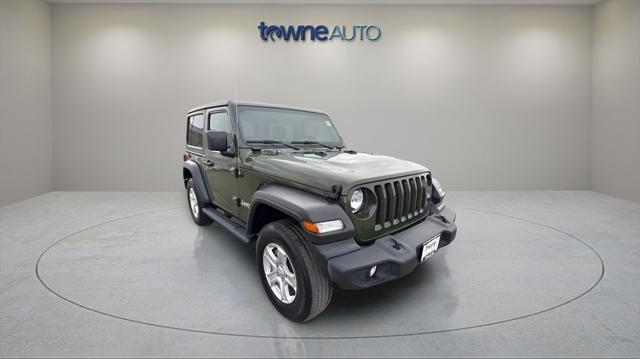 used 2021 Jeep Wrangler car, priced at $27,404