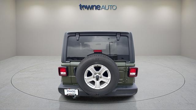 used 2021 Jeep Wrangler car, priced at $27,404