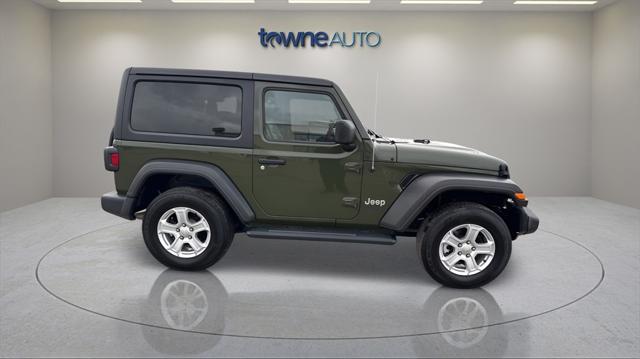 used 2021 Jeep Wrangler car, priced at $27,404