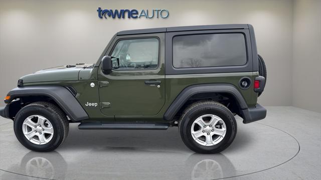 used 2021 Jeep Wrangler car, priced at $27,404