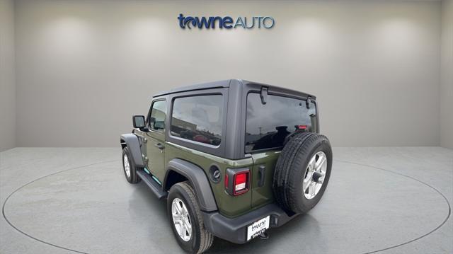 used 2021 Jeep Wrangler car, priced at $27,404