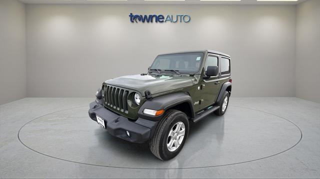 used 2021 Jeep Wrangler car, priced at $27,404