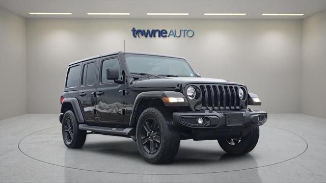 used 2021 Jeep Wrangler Unlimited car, priced at $32,474