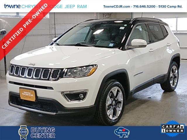 used 2021 Jeep Compass car, priced at $22,591