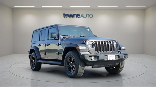 used 2021 Jeep Wrangler Unlimited car, priced at $31,742