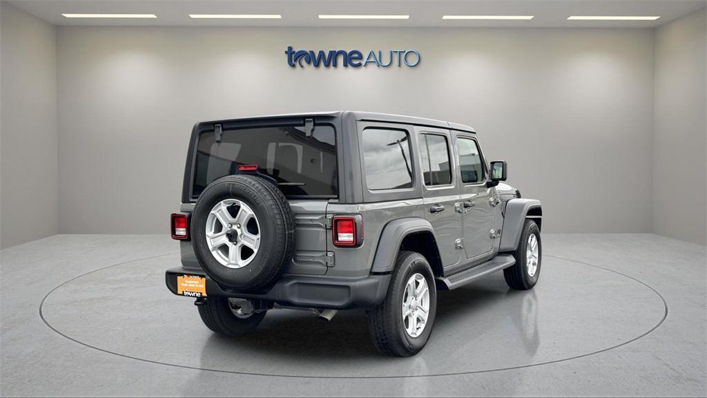 used 2022 Jeep Wrangler Unlimited car, priced at $32,583