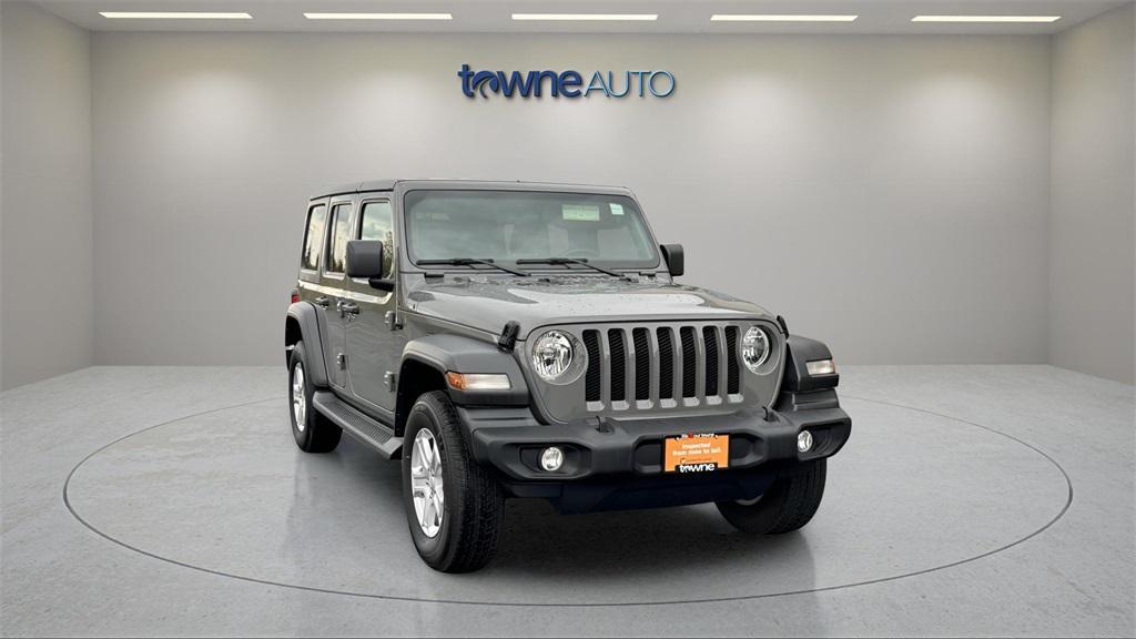used 2022 Jeep Wrangler Unlimited car, priced at $32,583