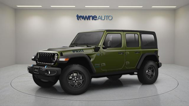 new 2024 Jeep Wrangler 4xe car, priced at $53,360