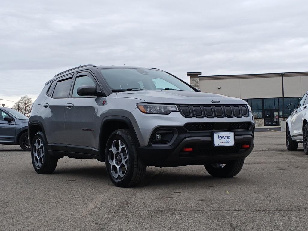 used 2022 Jeep Compass car, priced at $22,673