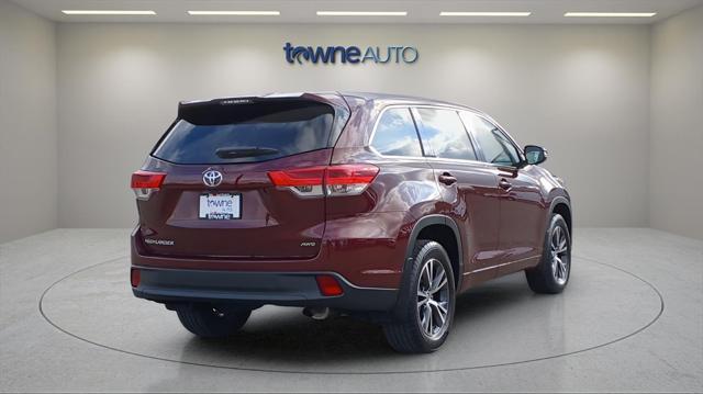 used 2018 Toyota Highlander car, priced at $21,096