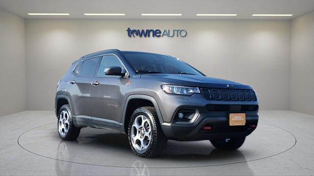 used 2022 Jeep Compass car, priced at $19,333