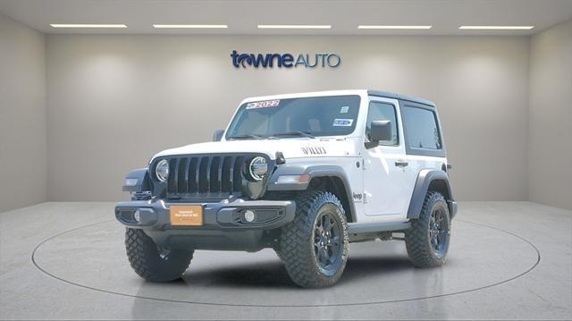 used 2022 Jeep Wrangler car, priced at $35,151
