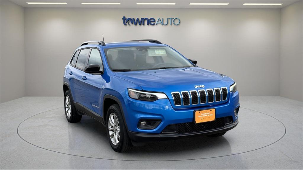 used 2022 Jeep Cherokee car, priced at $24,187