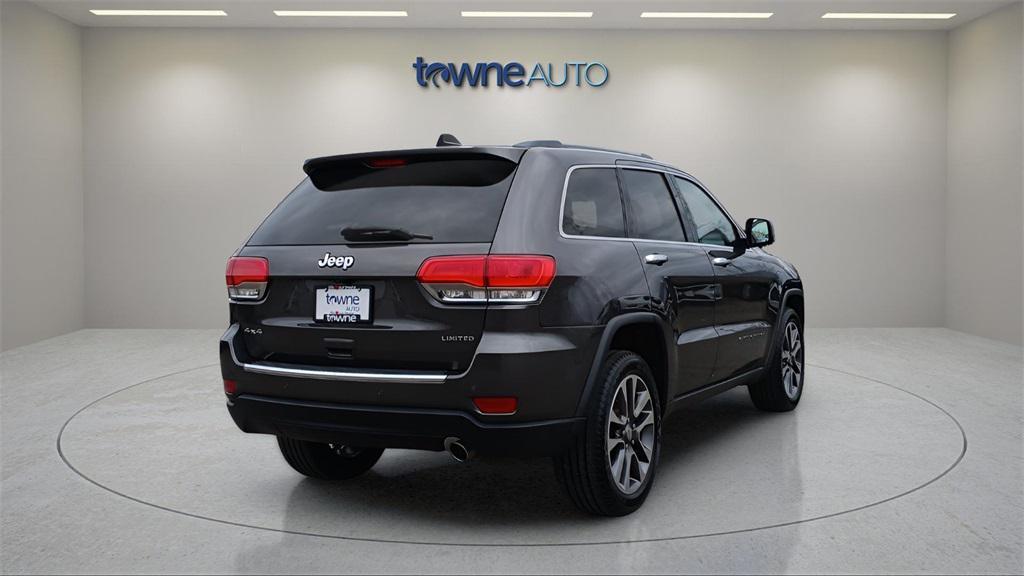 used 2018 Jeep Grand Cherokee car, priced at $17,736