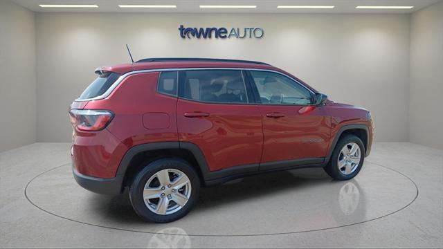 used 2022 Jeep Compass car, priced at $22,043