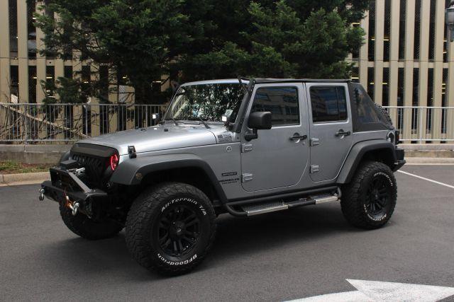 used 2014 Jeep Wrangler Unlimited car, priced at $14,450