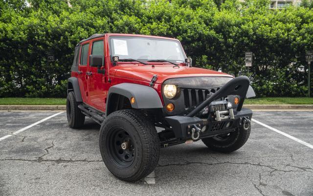 used 2014 Jeep Wrangler Unlimited car, priced at $15,450