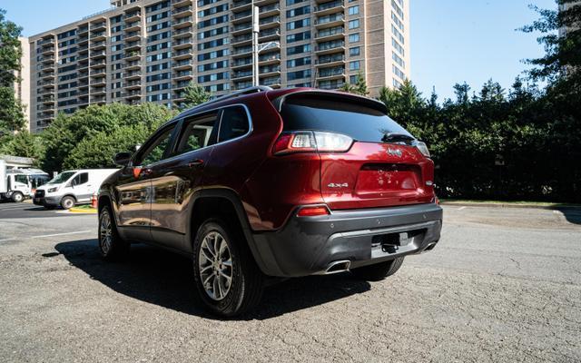 used 2021 Jeep Cherokee car, priced at $16,750