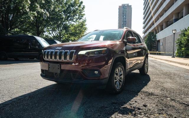 used 2021 Jeep Cherokee car, priced at $16,750