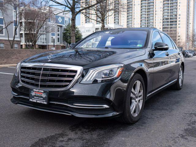 used 2018 Mercedes-Benz S-Class car, priced at $28,450