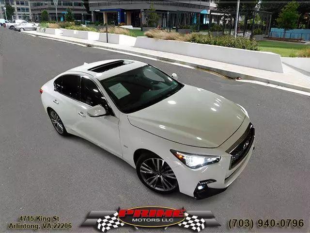 used 2018 INFINITI Q50 car, priced at $16,450