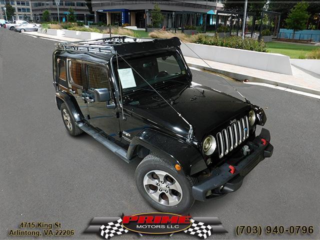 used 2016 Jeep Wrangler Unlimited car, priced at $14,950