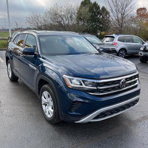 used 2021 Volkswagen Atlas Cross Sport car, priced at $14,950