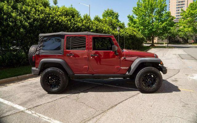 used 2011 Jeep Wrangler Unlimited car, priced at $14,950