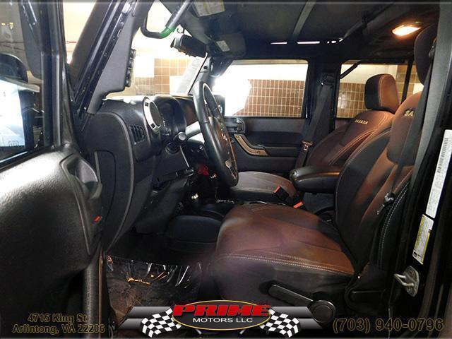 used 2013 Jeep Wrangler Unlimited car, priced at $13,450