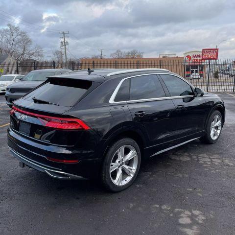 used 2019 Audi Q8 car, priced at $29,450