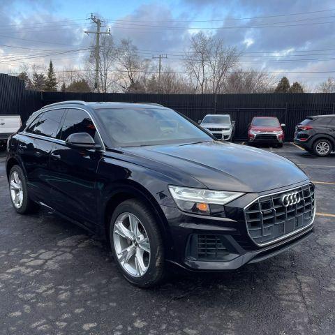 used 2019 Audi Q8 car, priced at $29,450