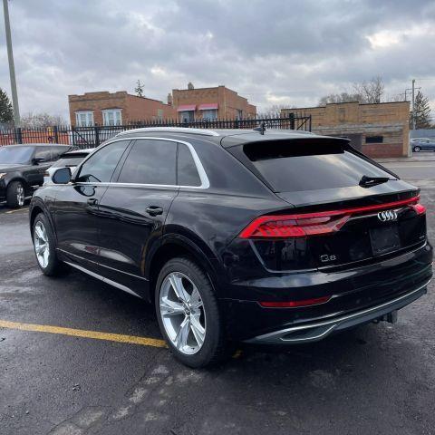 used 2019 Audi Q8 car, priced at $29,450