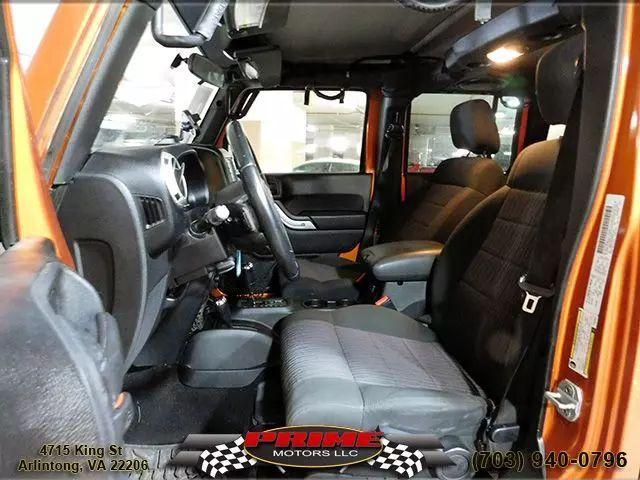 used 2011 Jeep Wrangler Unlimited car, priced at $9,450