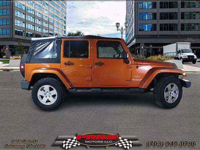 used 2011 Jeep Wrangler Unlimited car, priced at $9,450