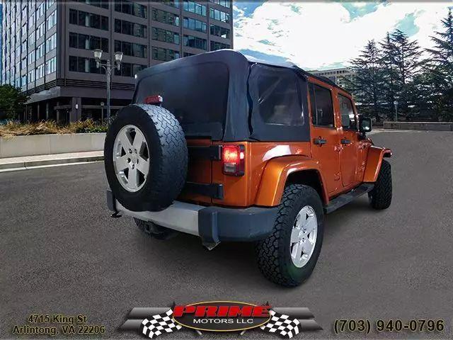 used 2011 Jeep Wrangler Unlimited car, priced at $9,450