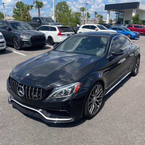 used 2017 Mercedes-Benz AMG C 63 car, priced at $39,450