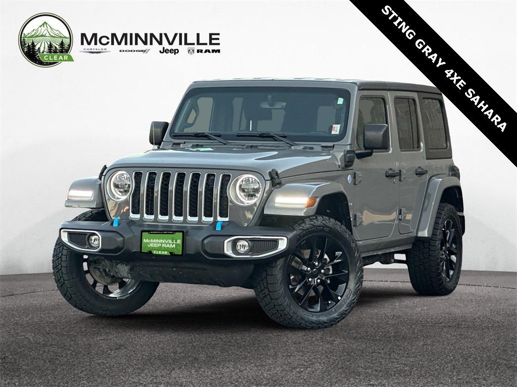 used 2023 Jeep Wrangler 4xe car, priced at $33,310