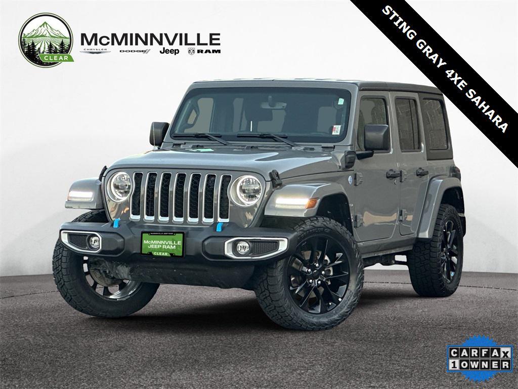 used 2023 Jeep Wrangler 4xe car, priced at $31,993