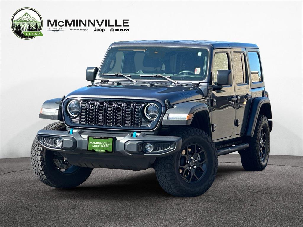 used 2024 Jeep Wrangler 4xe car, priced at $38,211