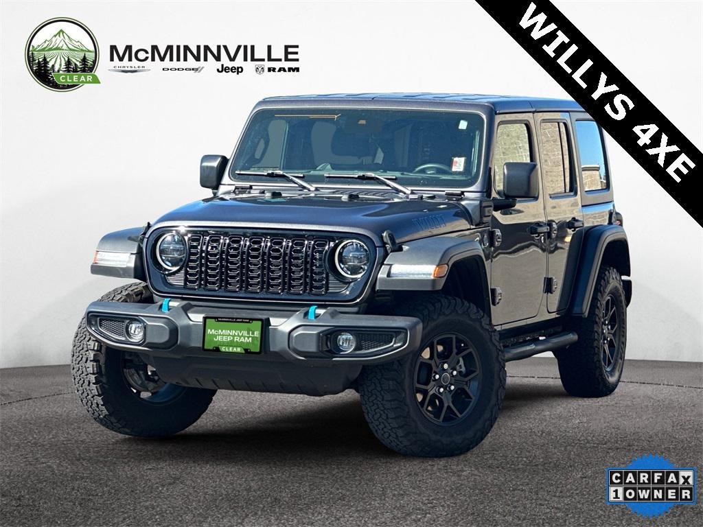 used 2024 Jeep Wrangler 4xe car, priced at $36,130