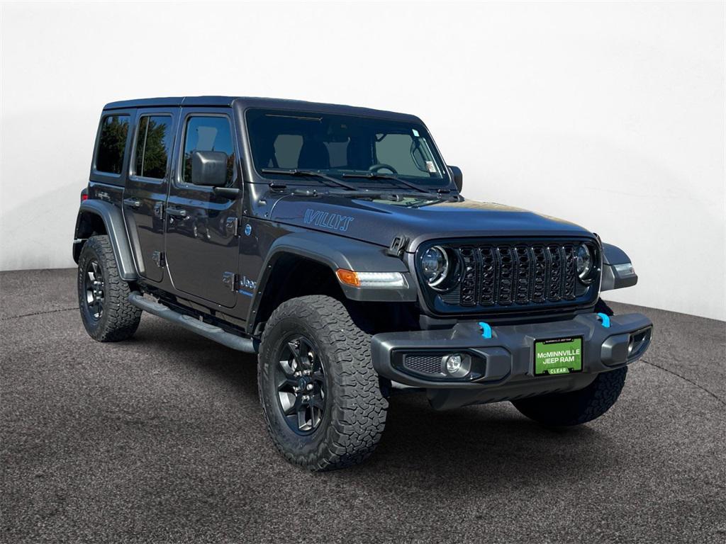 used 2024 Jeep Wrangler 4xe car, priced at $34,272