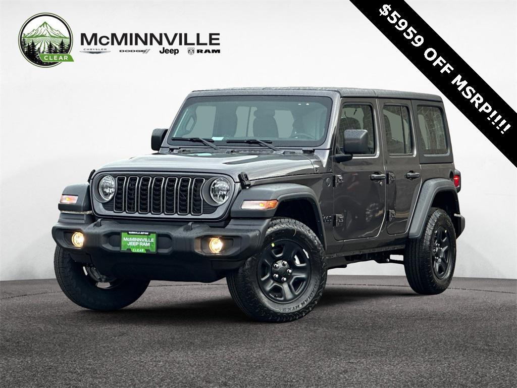 new 2025 Jeep Wrangler car, priced at $38,816