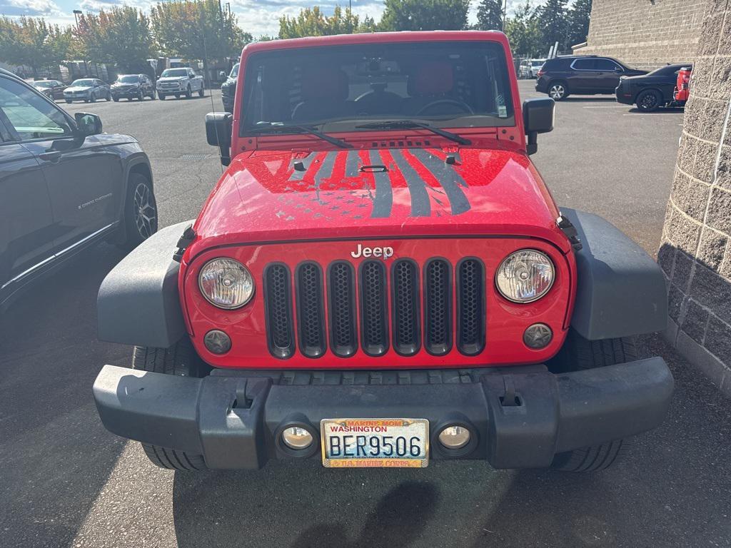 used 2015 Jeep Wrangler Unlimited car, priced at $17,866