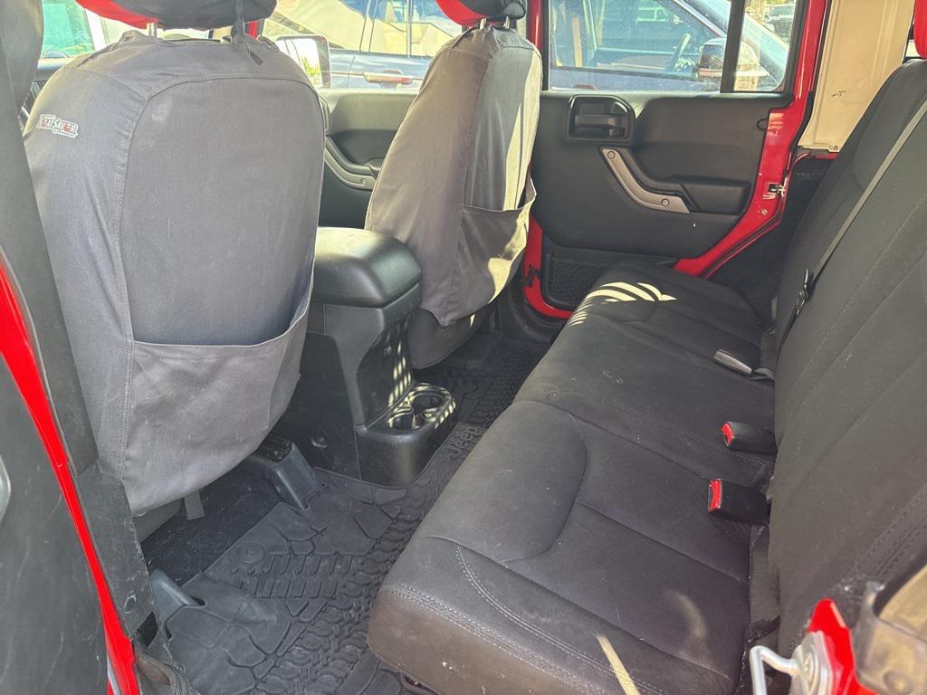 used 2015 Jeep Wrangler Unlimited car, priced at $17,866